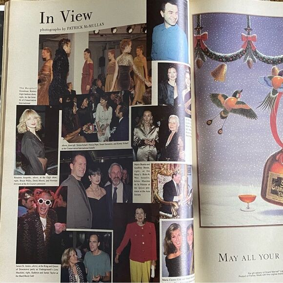 Vtg December 1989 Andy Warhol's Cover ART Interview Magazine Jessica Lange - Picture 3 of 16